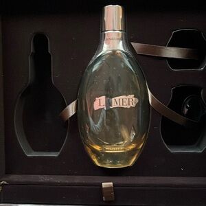 EMPTY bottle of LA MER gensis bottle with BOX